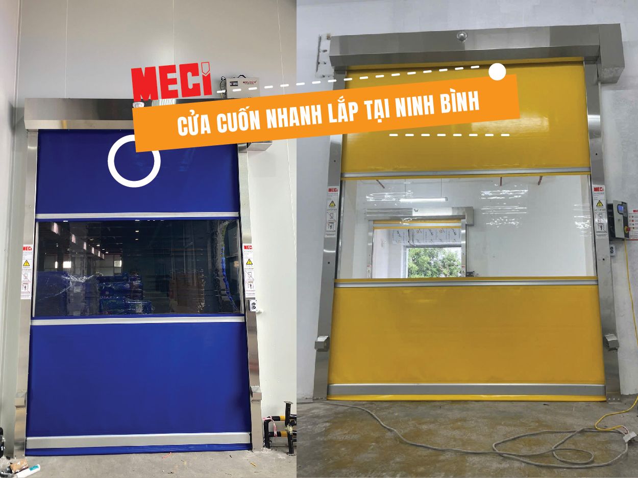 Lắp Đặt Cửa Cuốn Nhanh Tại Tỉnh Ninh Bình
