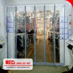 Rèm PVC Nam Châm Từ – Giữ Nhiệt, Ngăn Gió, Đóng Mở Linh Hoạt