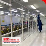 Vách Nhựa PVC Trong Chống Bụi, Ngăn Lạnh, Không Vỡ Vụn
