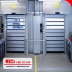 Cửa Cuốn Nhanh Xoắn Ốc – Nan Nhôm Cứng Cáp, Đóng Mở Nhanh