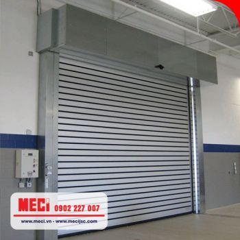 Cửa Cuốn Nhanh Xoắn Ốc – Nan Nhôm Cứng Cáp, Đóng Mở Nhanh