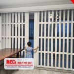 Cửa Xếp Nhựa PC Khung Nhôm – Cửa Vách Xếp Nhựa