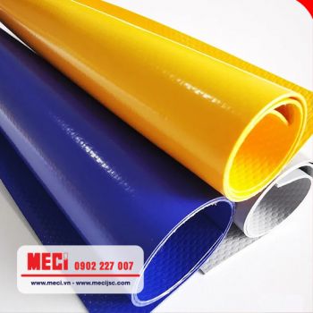 Cuộn Bạt Nhựa PVC Lõi Sợi Polyester - Bạt Nhựa Công Nghiệp