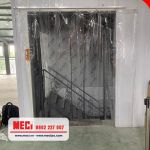 Rèm Nhựa PVC Khổ Lớn Lắp Đặt Kéo Ngang - Rèm Kéo Di Động
