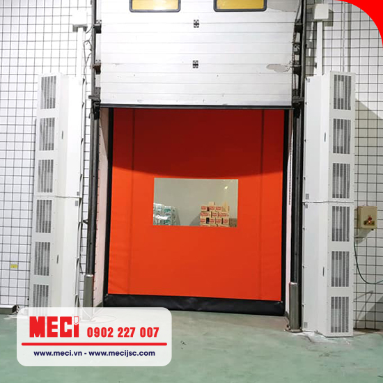 Quạt cắt gió công nghiệp lắp theo hướng đứng