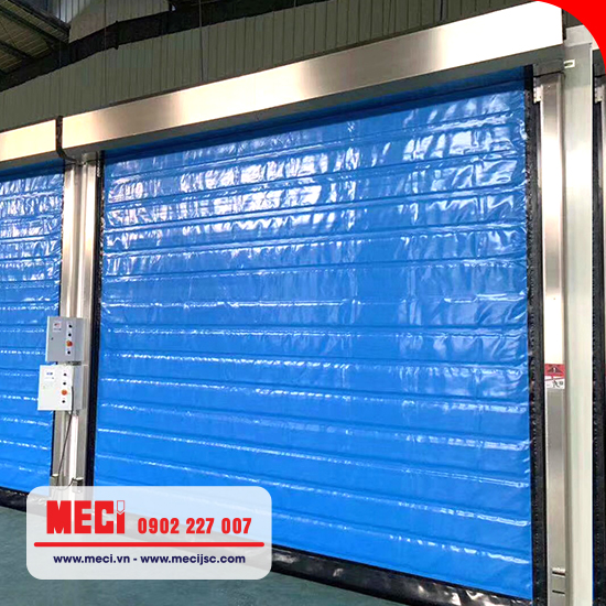 Cửa cuốn nhanh kho lạnh có độ kín khít cao