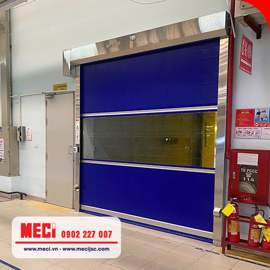 Cửa cuốn nhanh model cơ bản