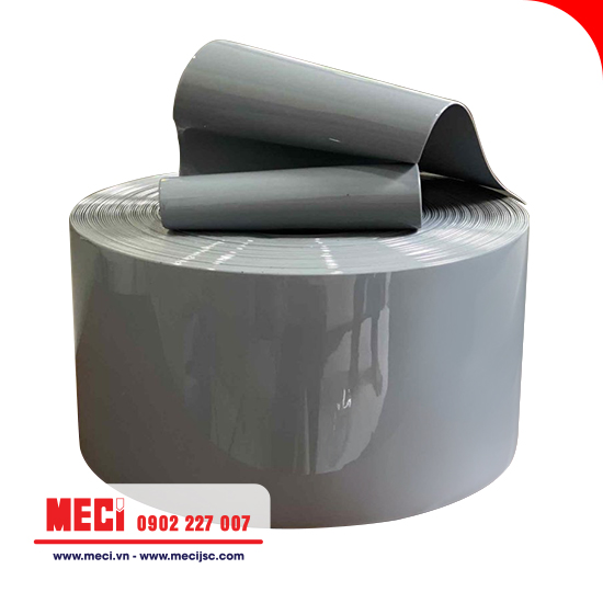 Cuộn nhựa pvc màu xám