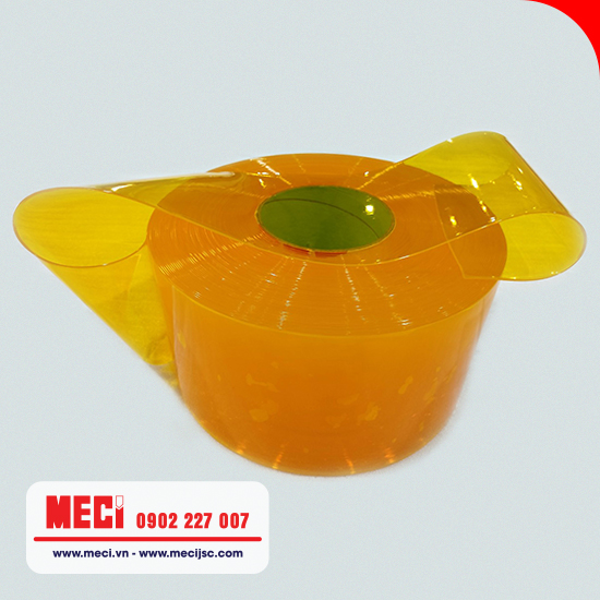 Màng nhựa pvc vàng trơn mịn