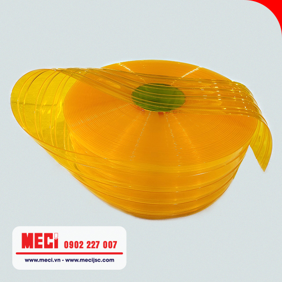 Màng nhựa pvc vàng gân sóng đôi