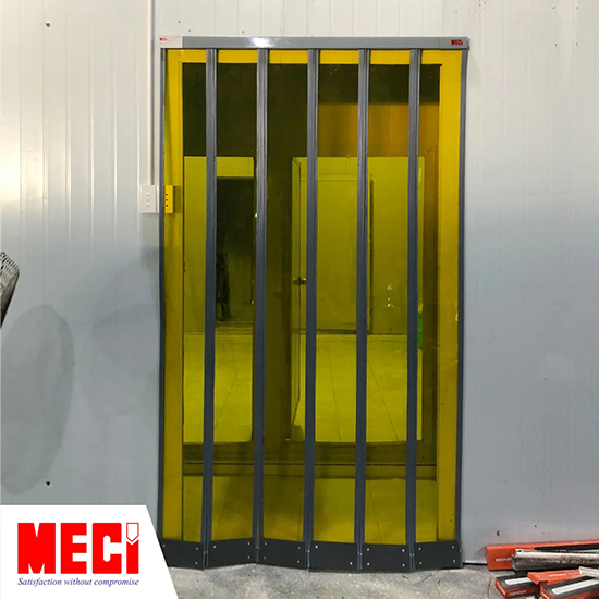 Rèm nam châm do MECI Sài Gòn lắp đặt