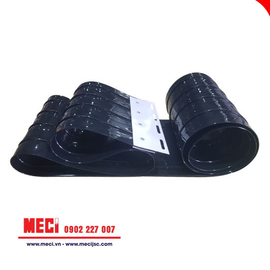 Sợi rèm nhựa pvc có gân sóng đôi